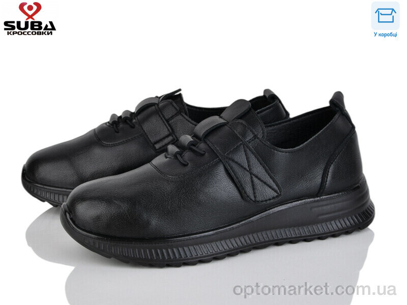 Купить Кросівки жіночі D308-01 Suba чорний, фото 2