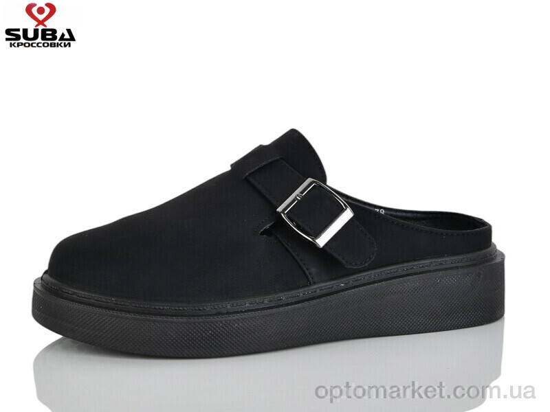 Купить Сабо жіночі D309-1 Suba чорний, фото 2