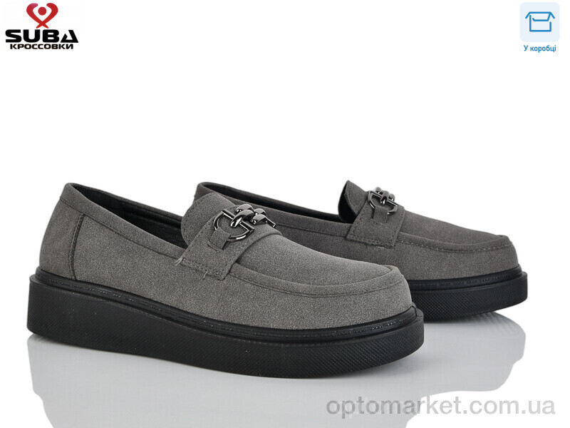 Купить Туфлі жіночі D313-7 Suba сірий, фото 2