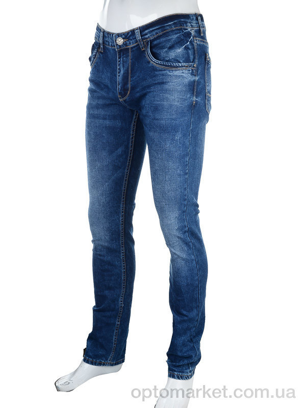 Купить Джинси чоловічі D4036X blue L.S.Livans синій, фото 4