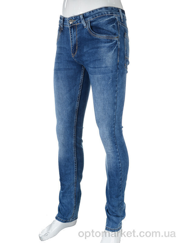Купить Джинси чоловічі D4037X(05837) blue LS.Luwans синій, фото 4