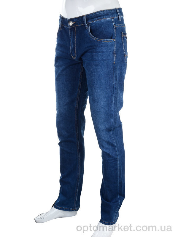 Купить Джинси чоловічі D4151X blue L.S.Livans синій, фото 4