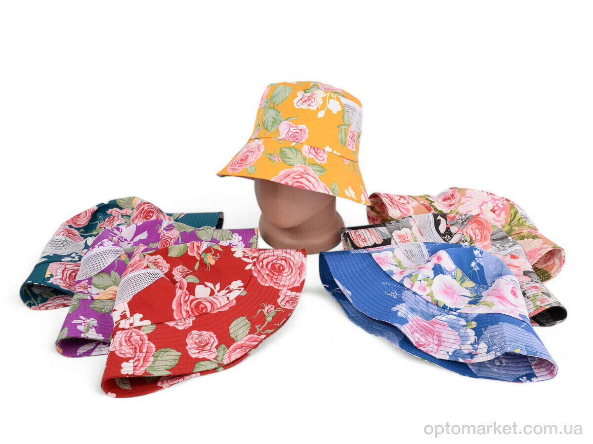Купить Панама жіночі D49-3 mix Королева мікс, фото 2