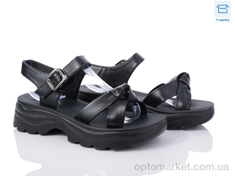 Купить Босоніжки жіночі D509-2 UCSS чорний, фото 2