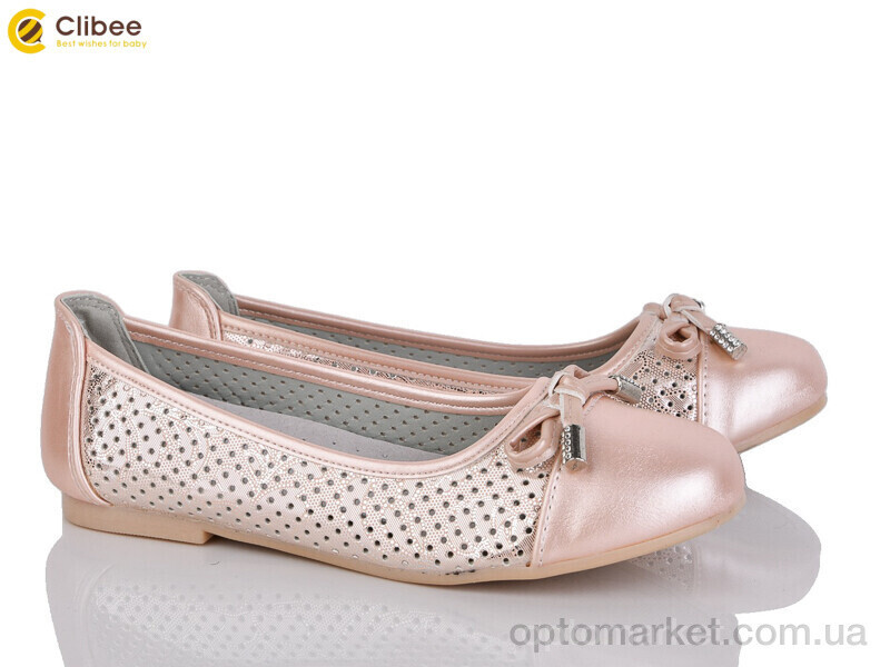 Купить Балетки дитячі D53 pink Clibee рожевий, фото 2