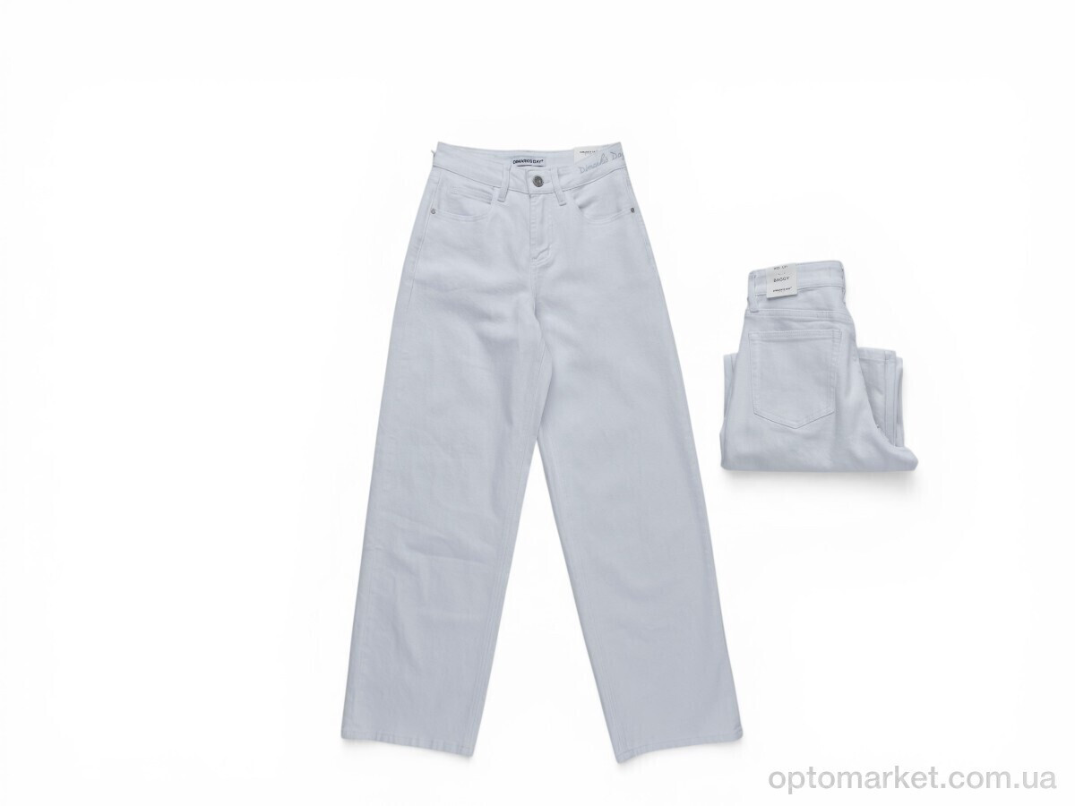 Купить Джинси жіночі D6126 (00019) Dimarkis Day білий, фото 2