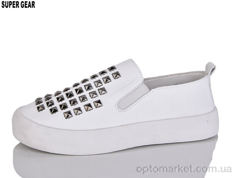 Купить Сліпони дитячі D728-2 white Super Gear білий, фото 2