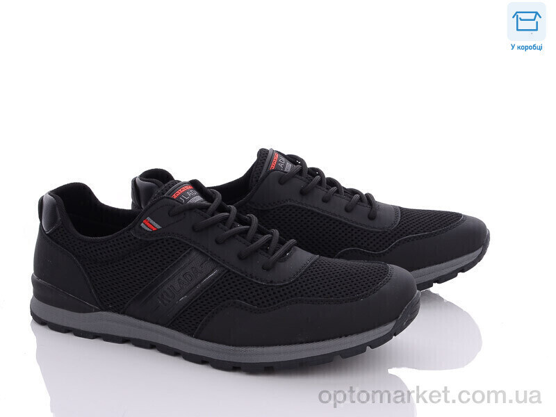 Купить Кросівки чоловічі D8312-1A Kulada чорний, фото 2