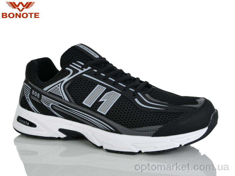 Купить Кросівки чоловічі D9176-3 Bonote чорний, фото 2