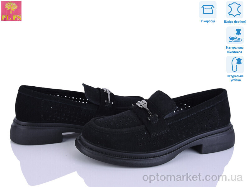 Купить Туфлі жіночі DAA17-2 PLPS чорний, фото 2