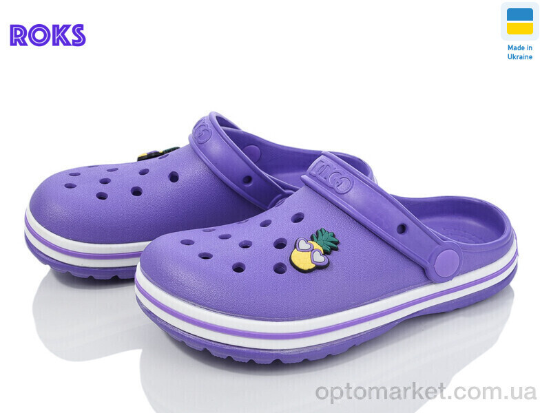 Купить Крокси дитячі Dago 328 фіолетовий Dago фіолетовий, фото 2