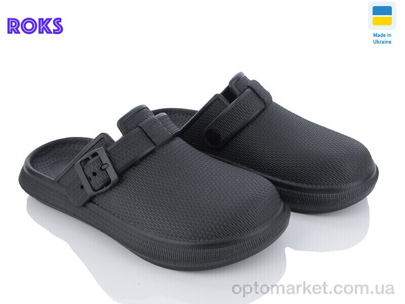 Купить Крокси жіночі Dago 421 чорний Dago чорний, фото 2