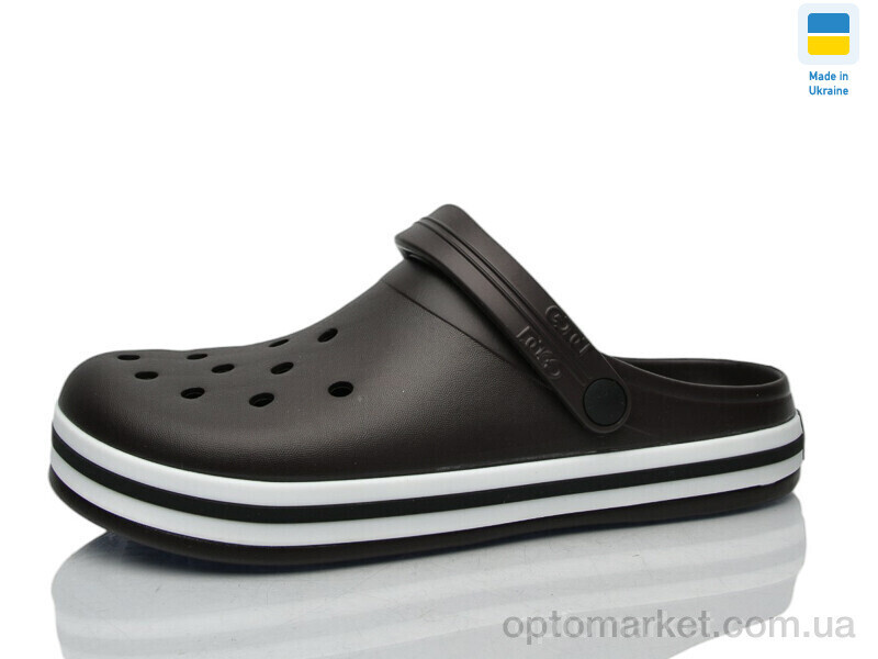 Купить Крокси чоловічі Даго M520 шоколад Dago коричневий, фото 2