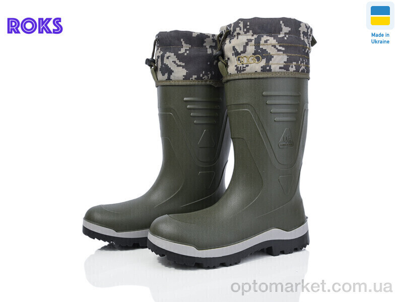 Купить Гумове взуття чоловічі Dago РБ201 хакі Dago хакі, фото 2