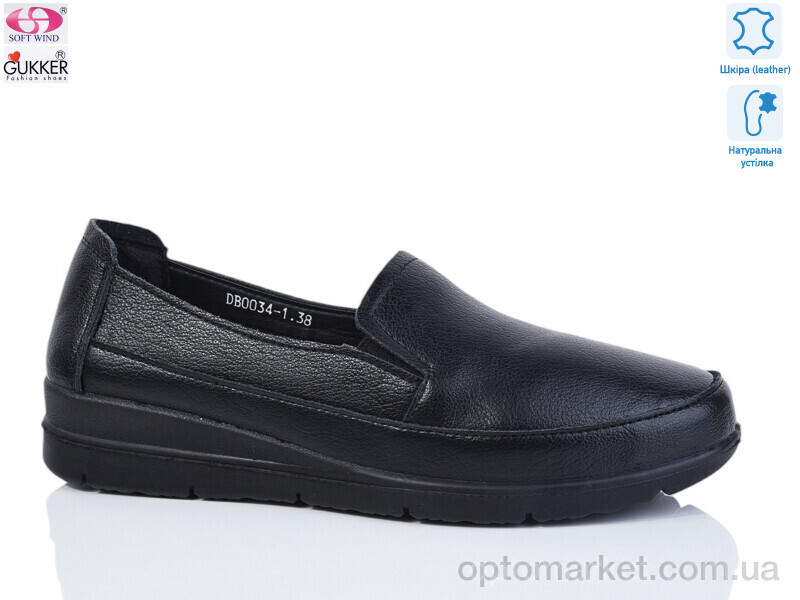 Купить Туфлі жіночі DB0034-1 Gukkcr чорний, фото 2