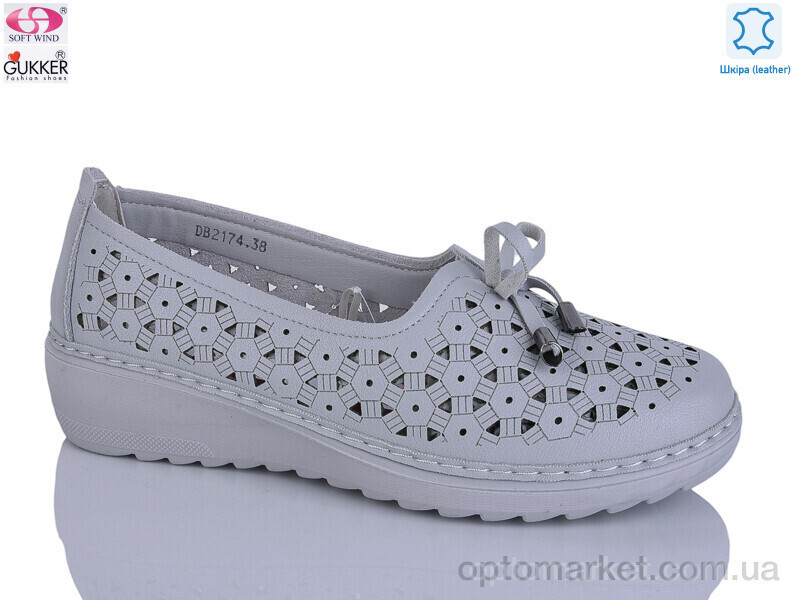 Купить Туфлі жіночі DB2174 Gukkcr сірий, фото 2