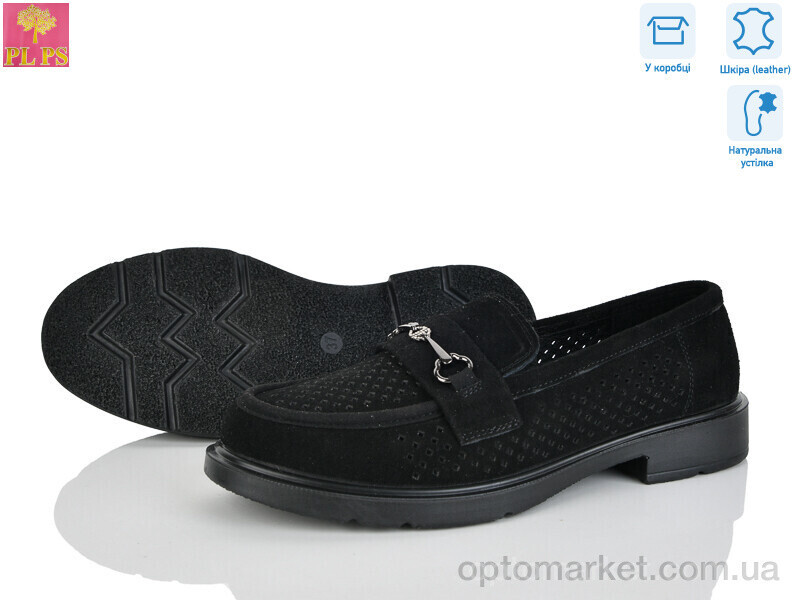 Купить Туфлі жіночі DBB13-2 PLPS чорний, фото 2
