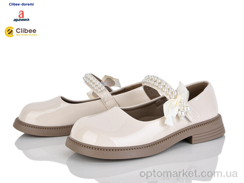 Купить Туфлі дитячі DC662 beige Apawwa бежевий, фото 3