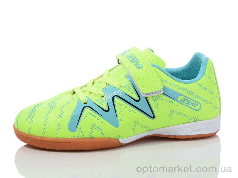 Купить Футбольне взуття дитячі DIDB25657 lemon-silver Difeno зелений, фото 2