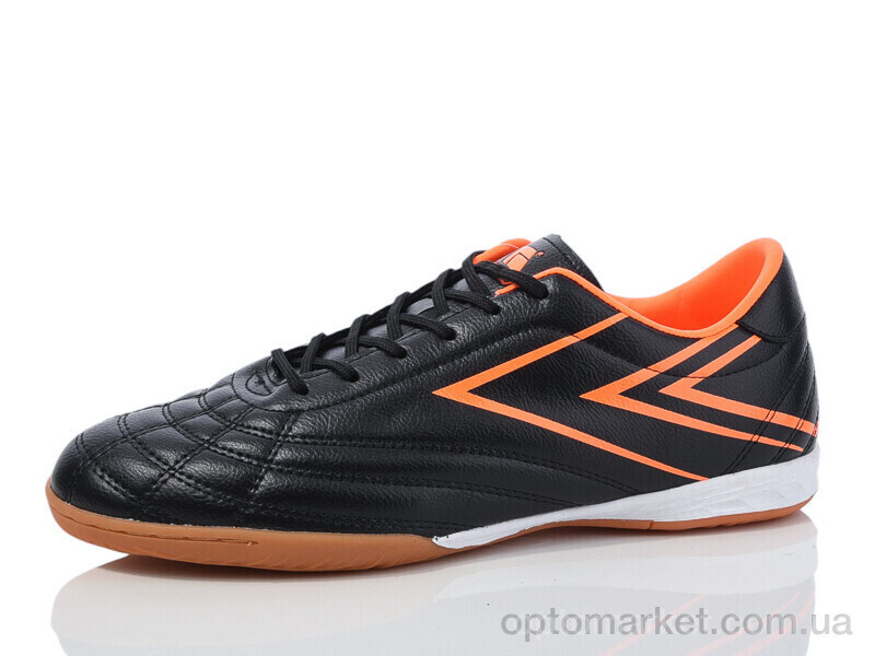 Купить Футбольне взуття чоловічі DIMB25623 black-orange Difeno чорний, фото 2