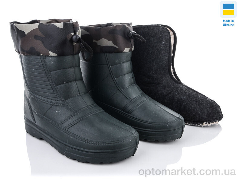 Купить Чоботи з піни чоловічі DS ГП05 сапог піна з носком зелений DS зелений, фото 2