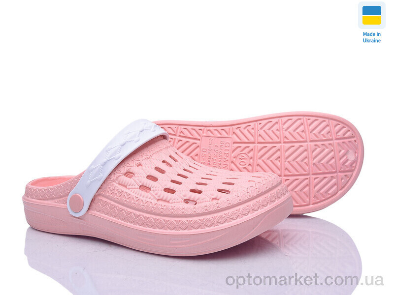 Купить Крокси жіночі DS62 персик Gipanis рожевий, фото 2