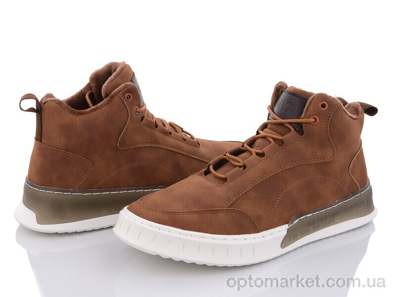 Купить Черевики чоловічі DY02-2 Diya коричневий, фото 2