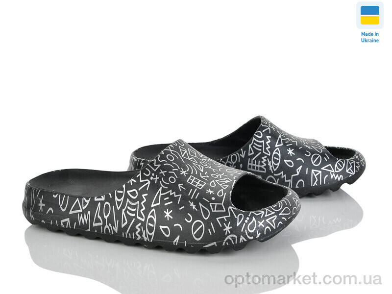 Купить Шльопанці жіночі E135H чорний Progress чорний, фото 2