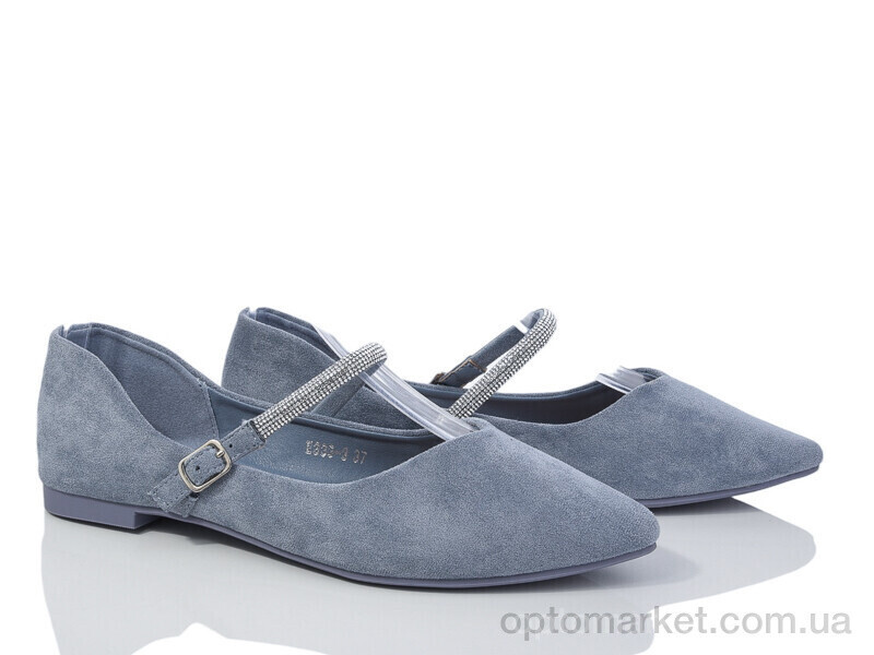Купить Балетки жіночі E333-3 Loretta сірий, фото 2