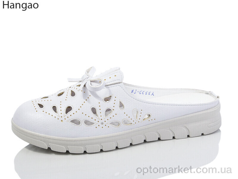 Купить Шльопанці жіночі E3399-17 Hangao білий, фото 2