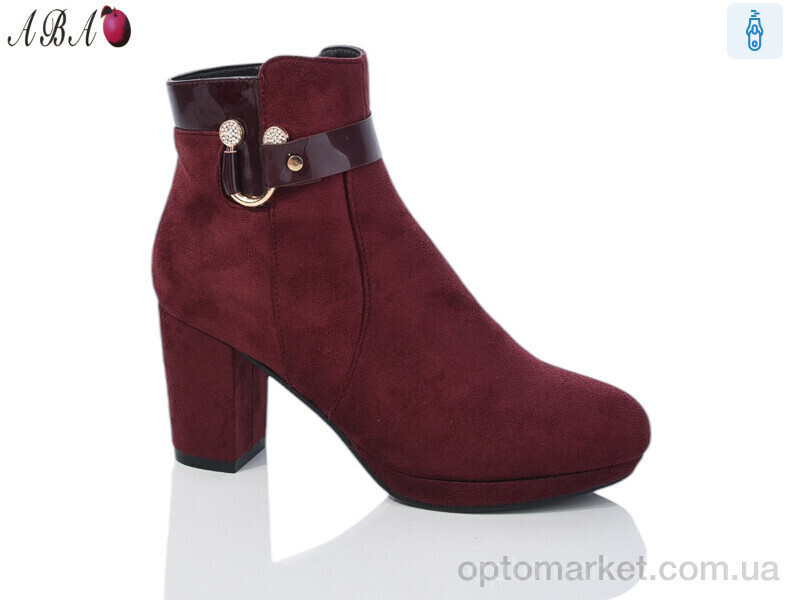 Купить Черевики жіночі E59-7 Aba бордовий, фото 2