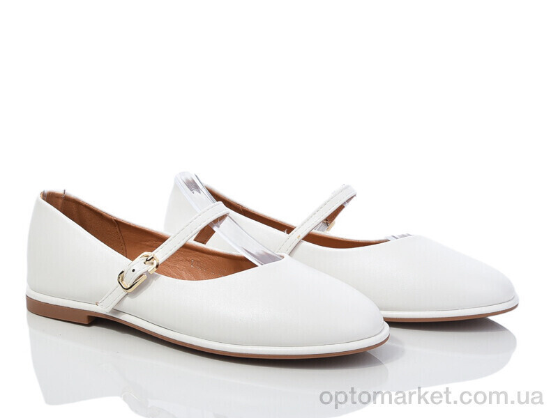 Купить Туфлі жіночі E595-2 Loretta білий, фото 2
