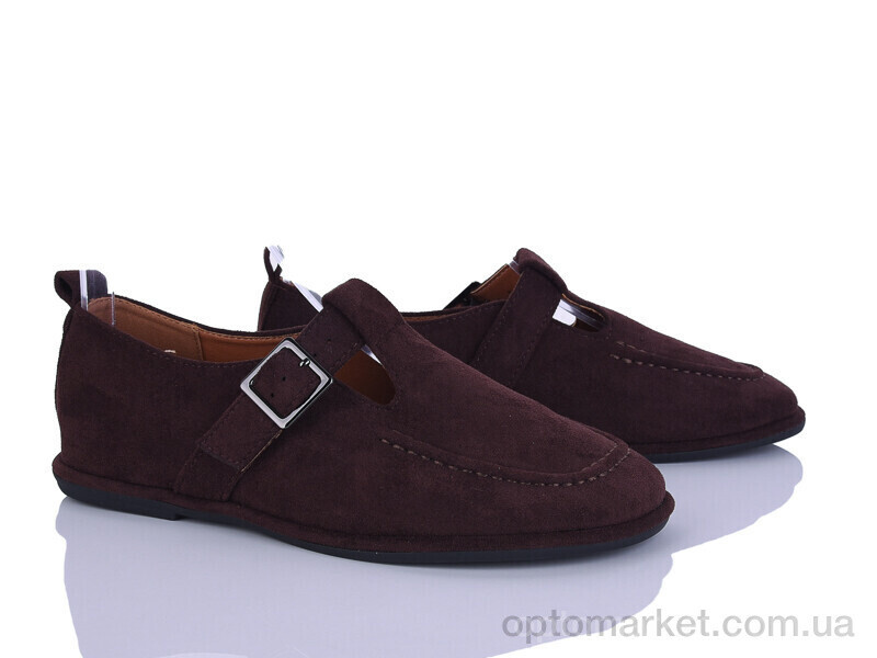 Купить Туфлі жіночі E603-5 Loretta коричневий, фото 2