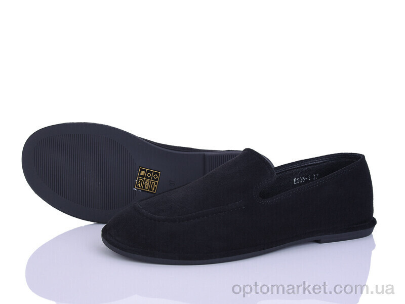 Купить Туфлі жіночі E605-1 Loretta чорний, фото 2