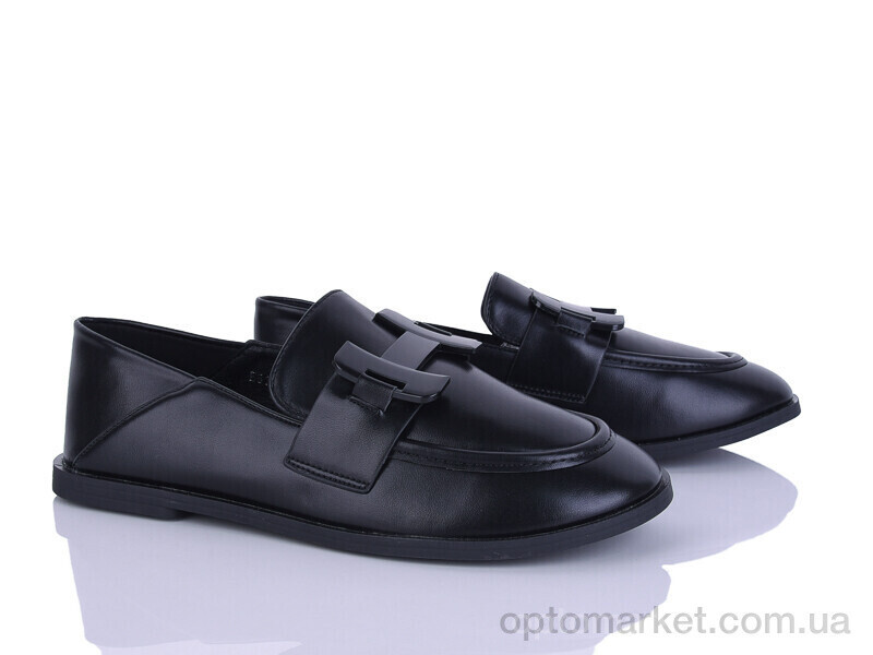 Купить Туфлі жіночі E610-7 Loretta чорний, фото 2