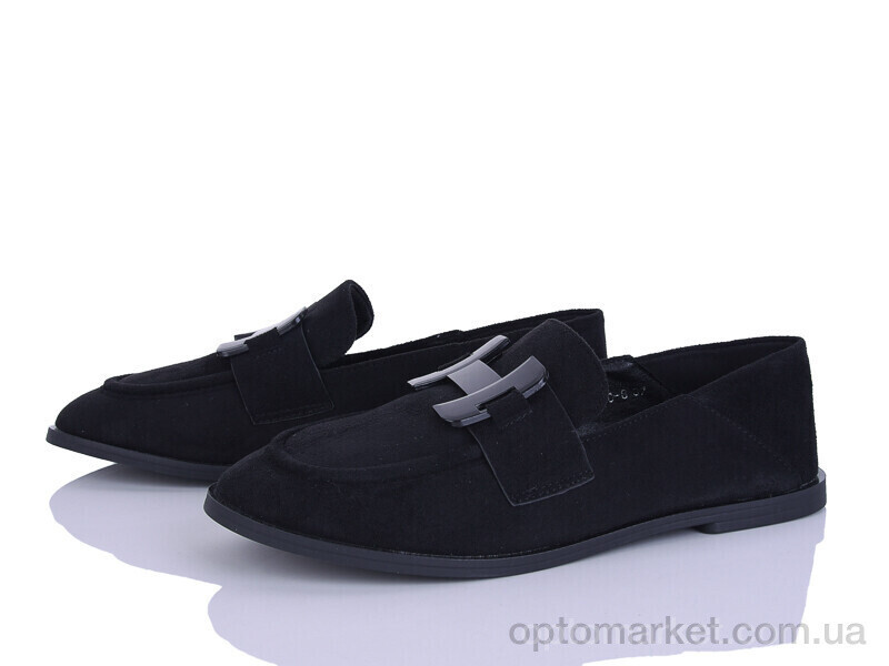 Купить Туфлі жіночі E610-8 Loretta чорний, фото 2