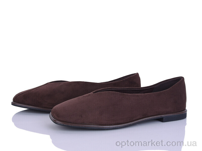 Купить Балетки жіночі E613-2 Loretta коричневий, фото 2