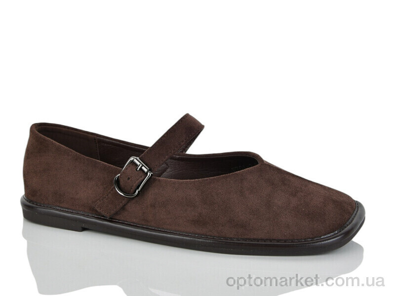 Купить Туфлі жіночі E701-2 Loretta коричневий, фото 2