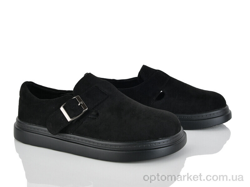 Купить Туфлі жіночі E707-1 Loretta чорний, фото 2