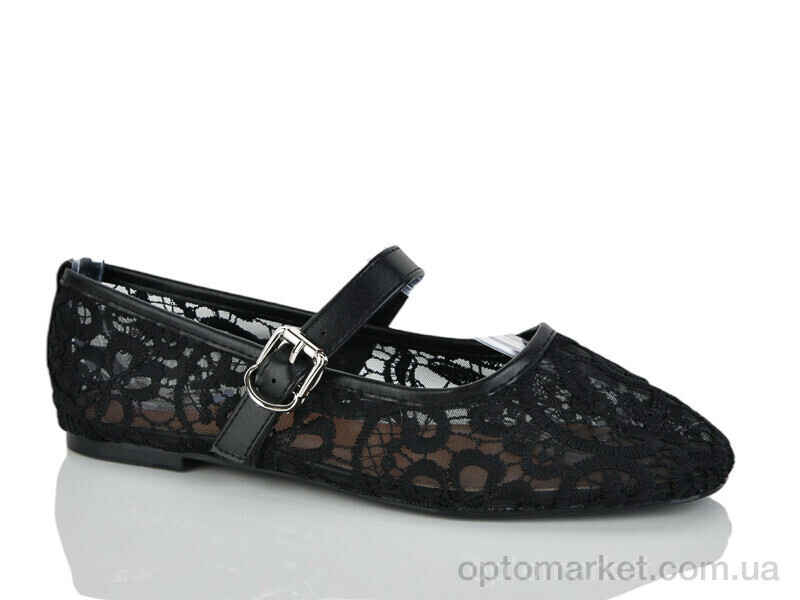 Купить Балетки жіночі E770-3 Loretta чорний, фото 2