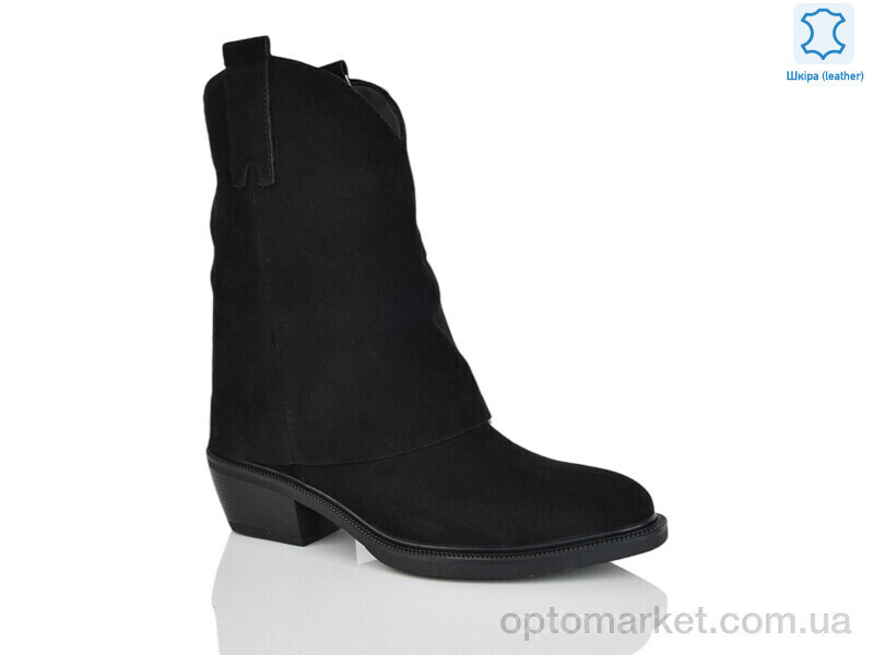 Купить Черевики жіночі E8939-1 Violeta чорний, фото 2