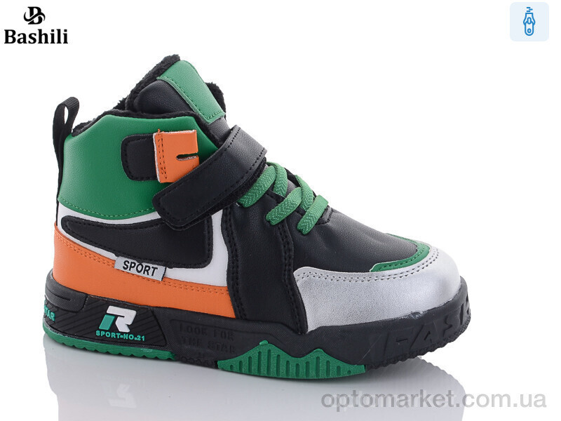 Купить Черевики дитячі E952-3A Башили чорний, фото 2