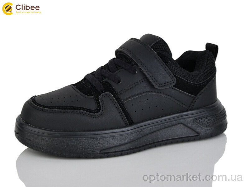 Купить Кросівки дитячі EC377-1 black Clibee чорний, фото 2