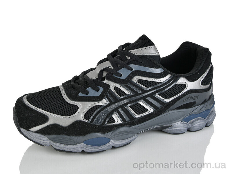 Купить Кросівки чоловічі ENFP6601-1 Running чорний, фото 2