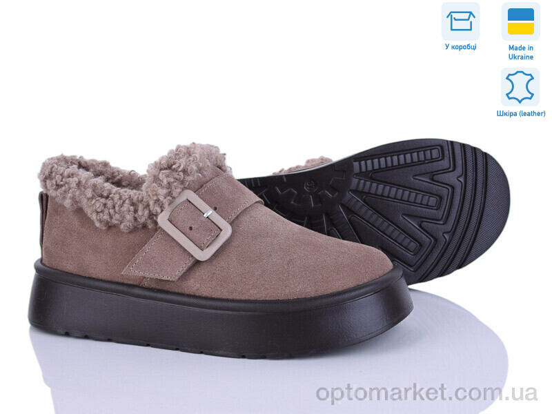 Купить Туфлі жіночі EVA40 корич.з. Stella коричневий, фото 2