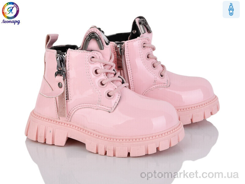 Купить Черевики дитячі F012D-12 Леопард рожевий, фото 2