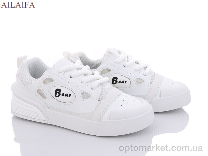 Купить Кросівки жіночі F03-1 Bear білий, фото 2