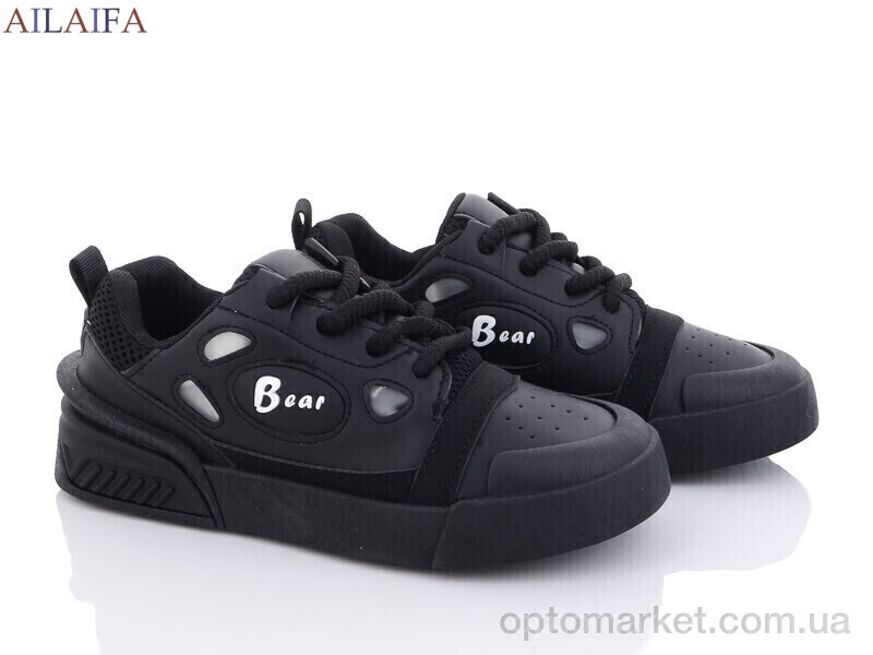 Купить Кросівки жіночі F03-5 Bear чорний, фото 2