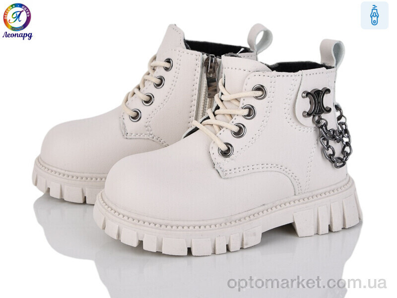 Купить Черевики дитячі F04D-11 Леопард бежевий, фото 2