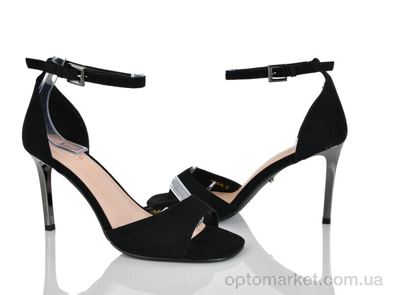 Купить Босоніжки жіночі F0643-6L Lino Marano чорний, фото 2